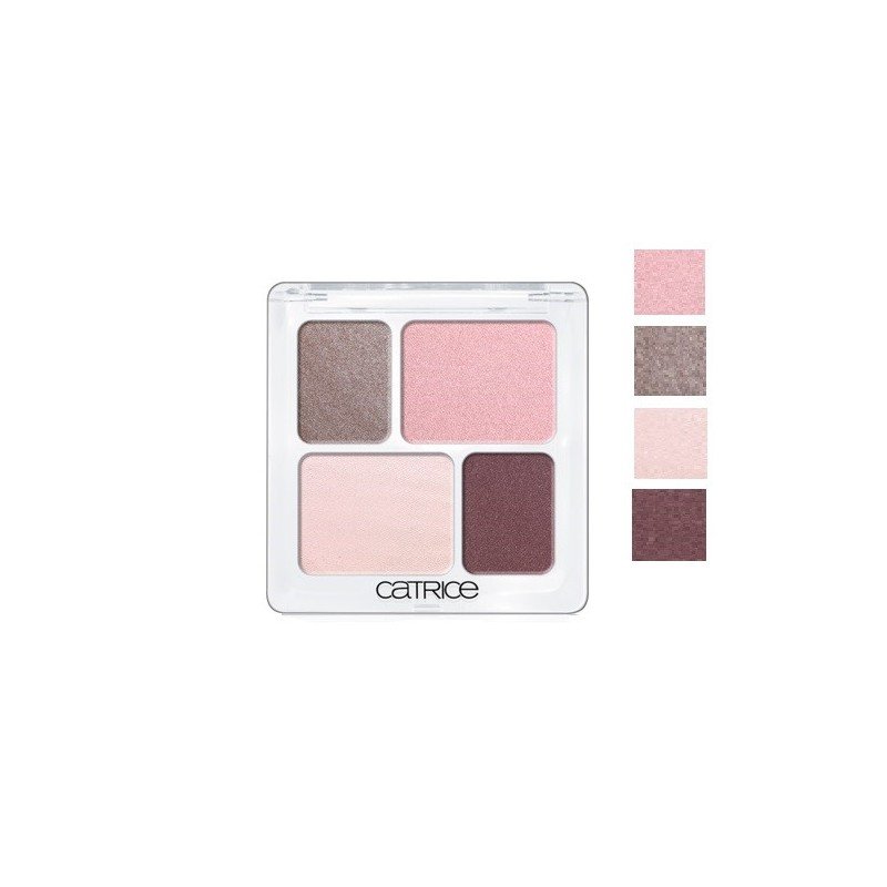 Catrice Cosmetics Cosmetics Absolute Eye Colour Quattro Poczwórne Cienie do powiek 100 Frosen Yoghurt 2,5g