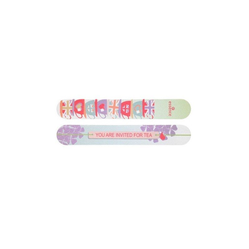 Essence Brit-tea Nail file Pilnik do paznokci 01 make tea not war