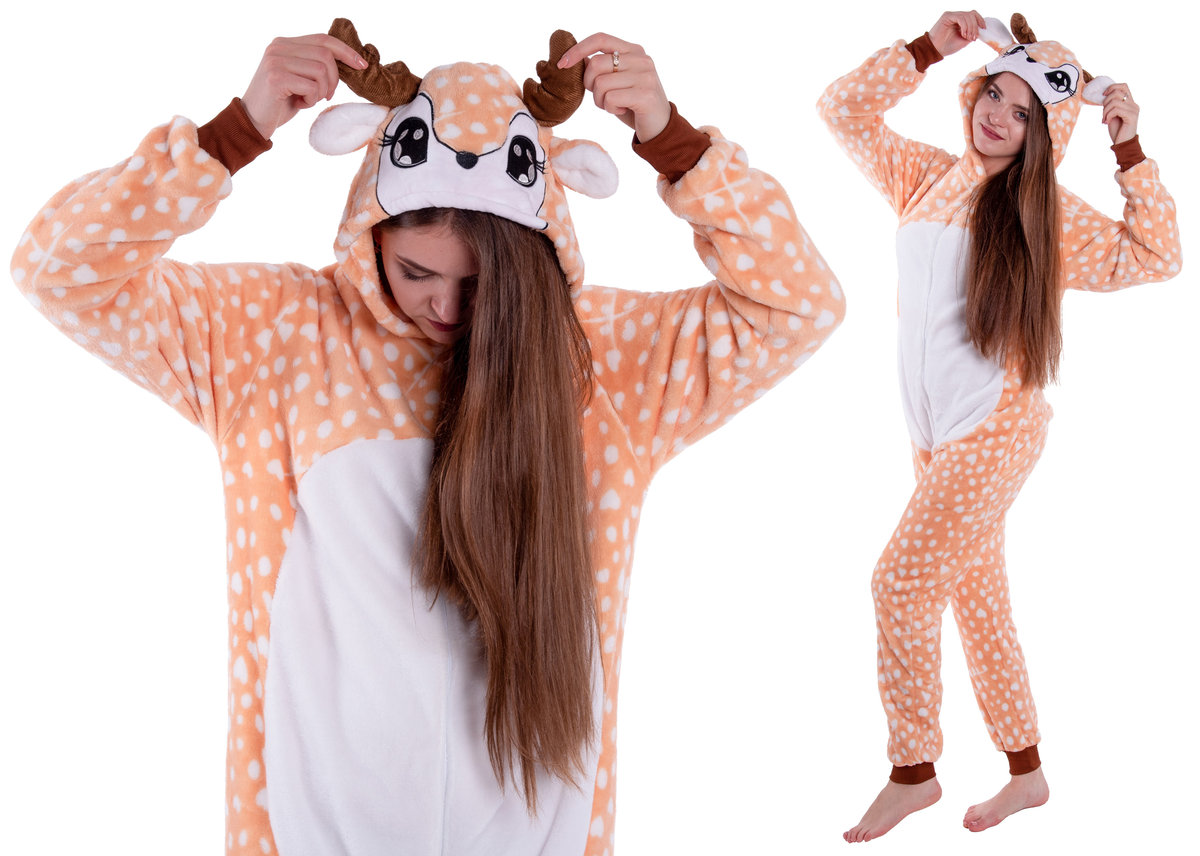 Jelonek Sarenka Piżama Kigurumi Onesie 170