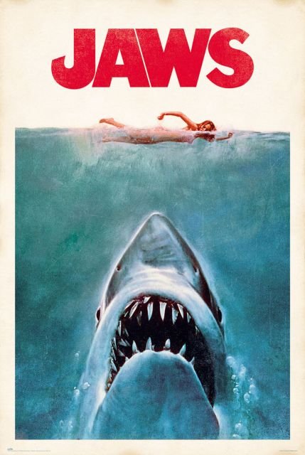 Jaws Szczęki - plakat 61x91,5 cm
