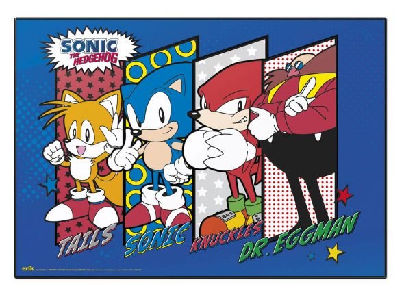 Sonic The Hedgehog - podkładka na biurko 49,5x34,5 cm