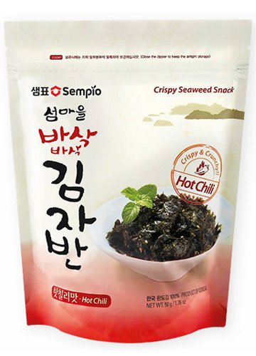 SEMPIO Chipsy z alg morskich o smaku chili 50g - SEMPIO 414-uniw