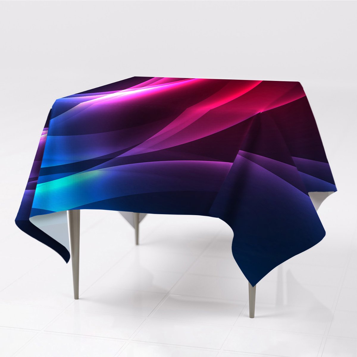Nadruk obrusy na stół Różowe przejścia 150x150 eko, Fabricsy, 150x150 cm
