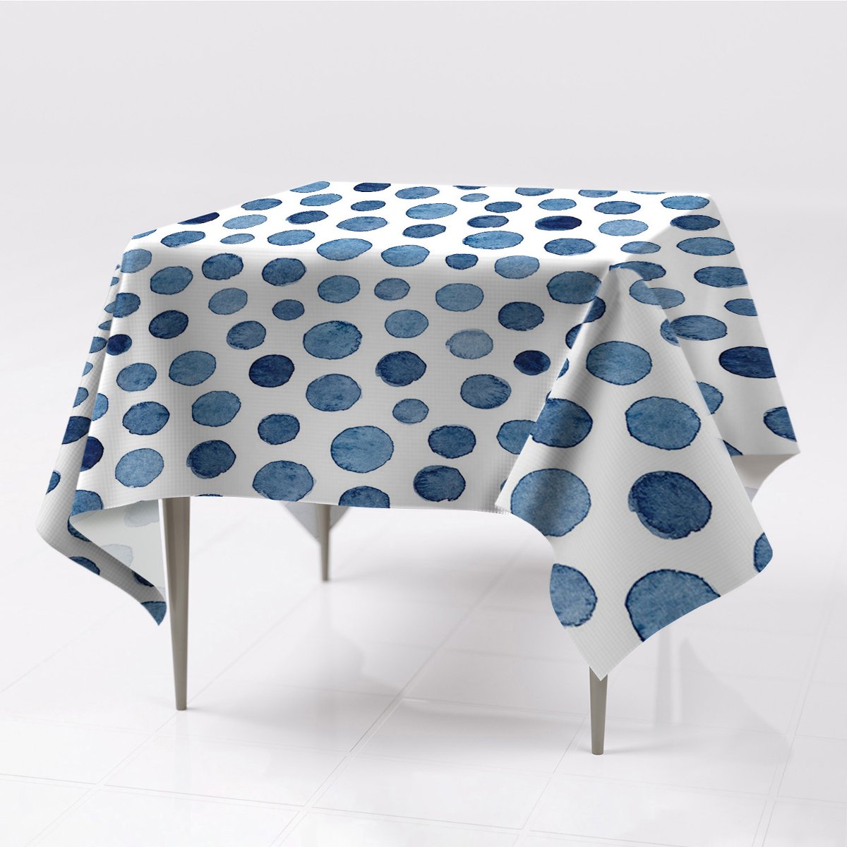 Nadruk kolorowy obrus na stół Plamki 150x150 wzory, Fabricsy