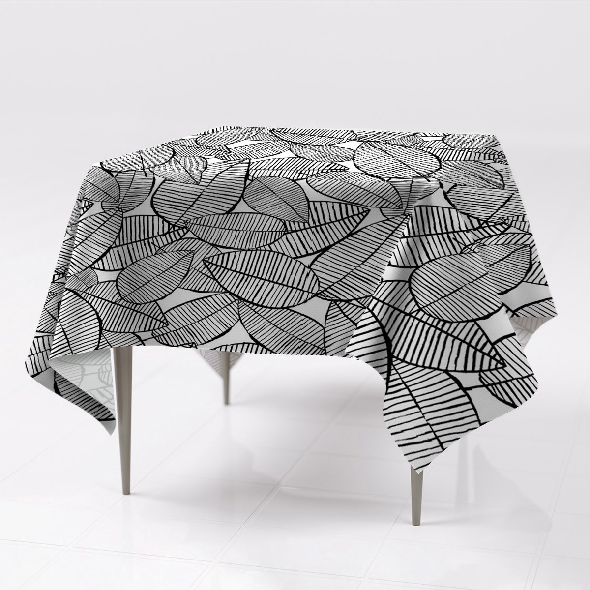 Różne obrusy kolory nadruk Tropikalny wzór 150x150, Fabricsy