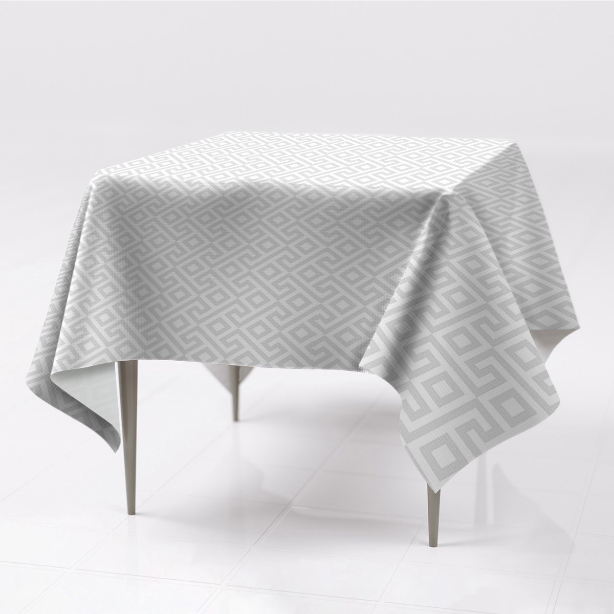 Różne obrusy na stół do domu Grecki ornament eco, Fabricsy