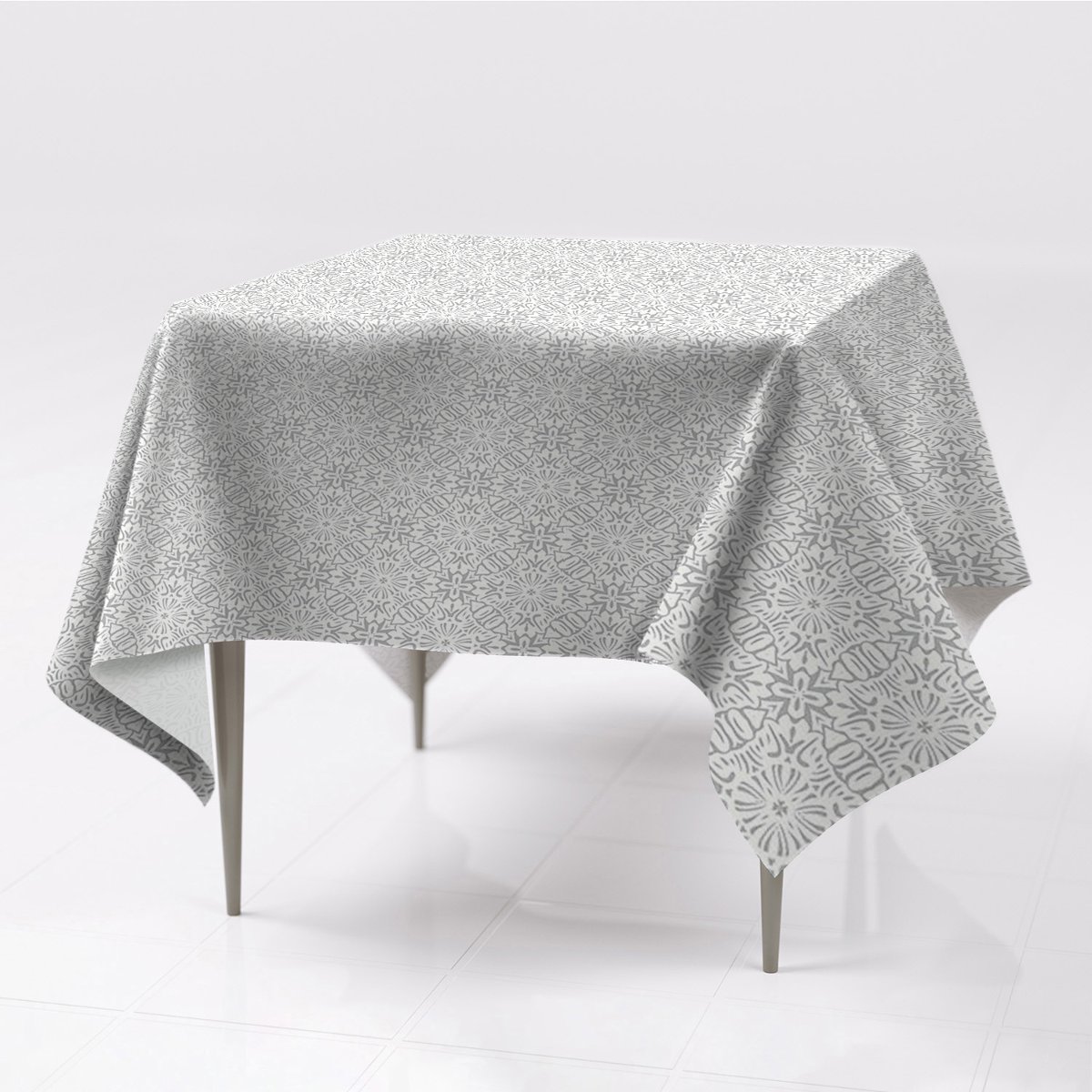 Kolorowe obrusy na stół nadruk Kwiatowy ornament, Fabricsy