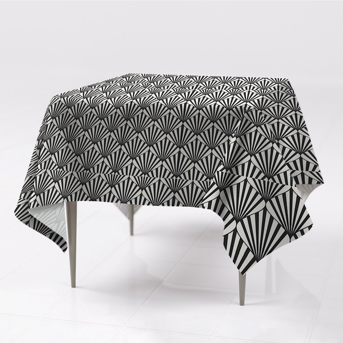 Kolorowy obrus na stół grafika Geometryczne wzory, Fabricsy