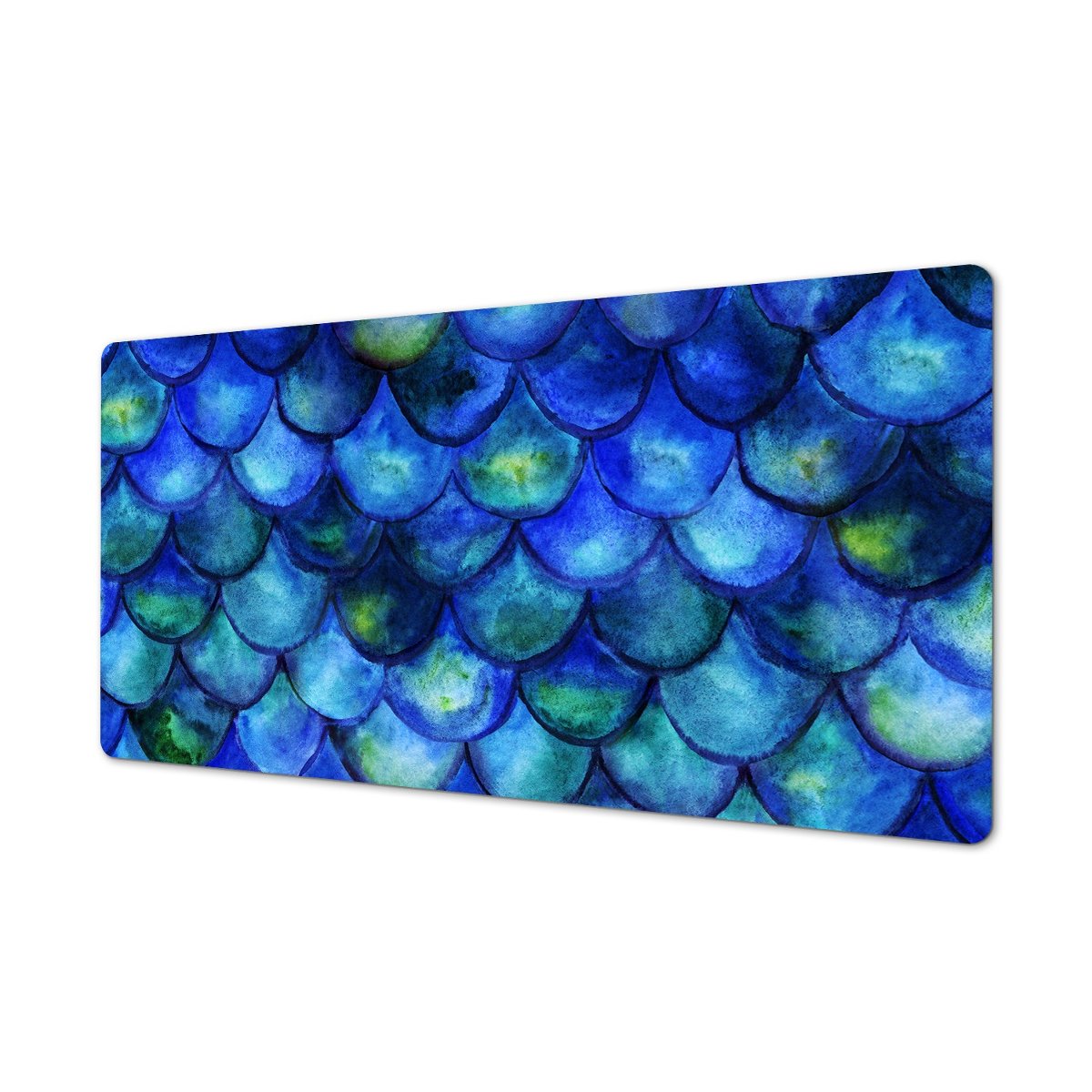 Winylowa mata 90x45 nowoczesna Łuski ryby syrenka, ArtprintCave