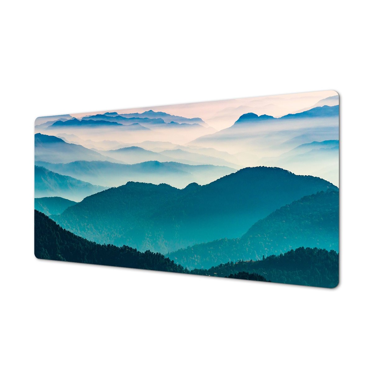 Grafika winylowa podkładka 90x45 Fale wzgórza lasy, ArtprintCave