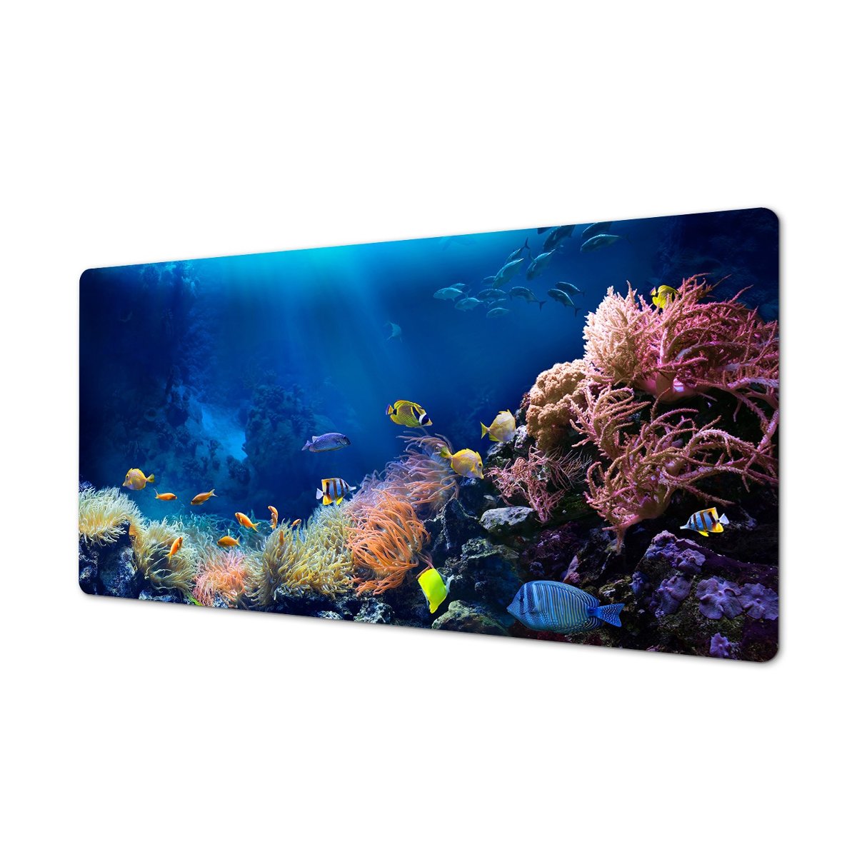 Do domu mata na biurko winyl Głębiny ocean ryby, ArtprintCave