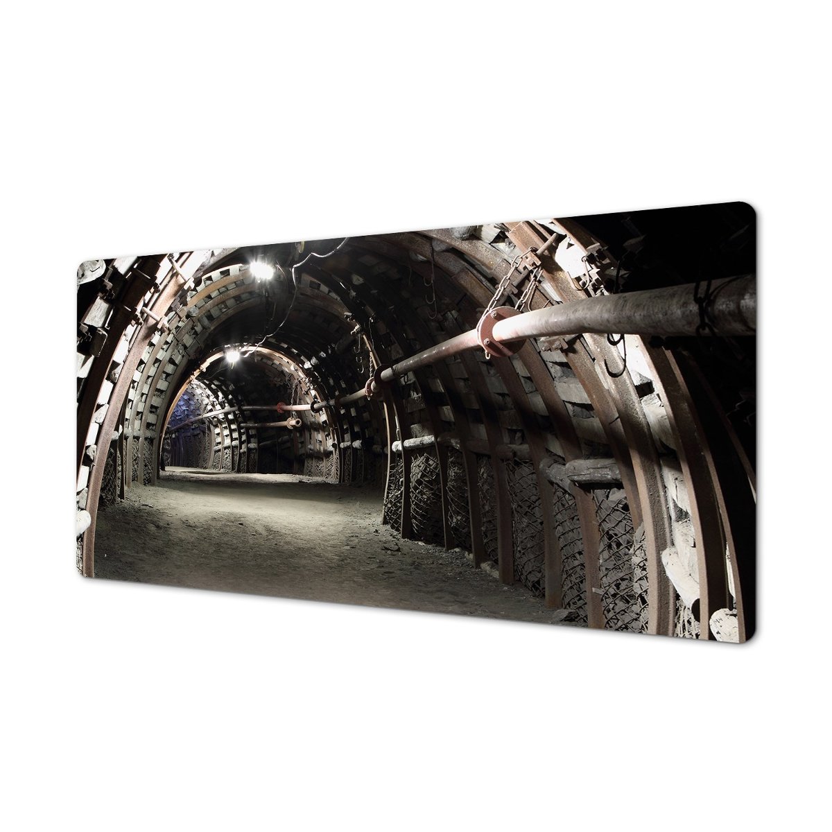 Modna mata na biurko wzory do domu Tunel kopalnia, ArtprintCave