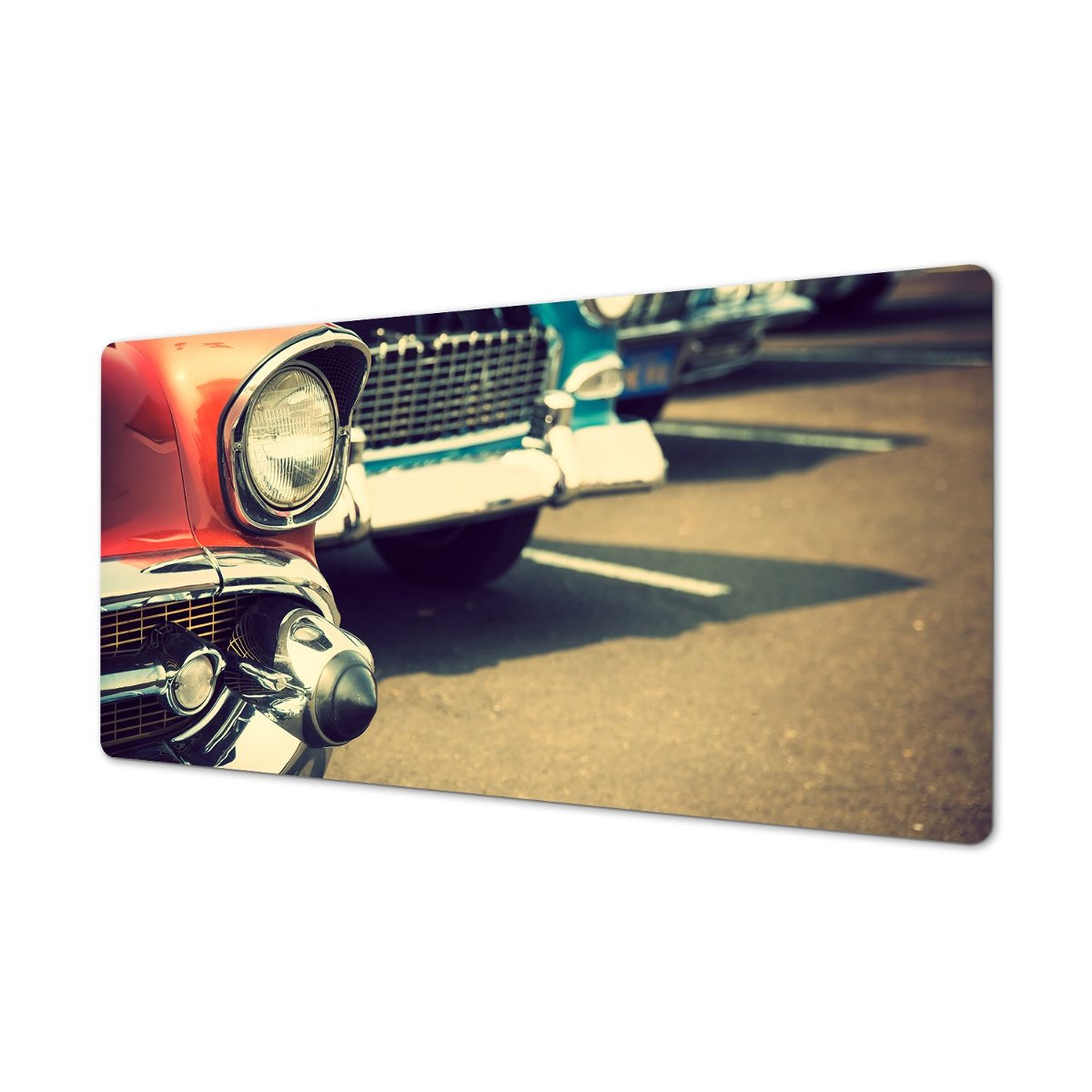 Podkładka łatwa w czyszczeniu Retro auta vintage, ArtprintCave
