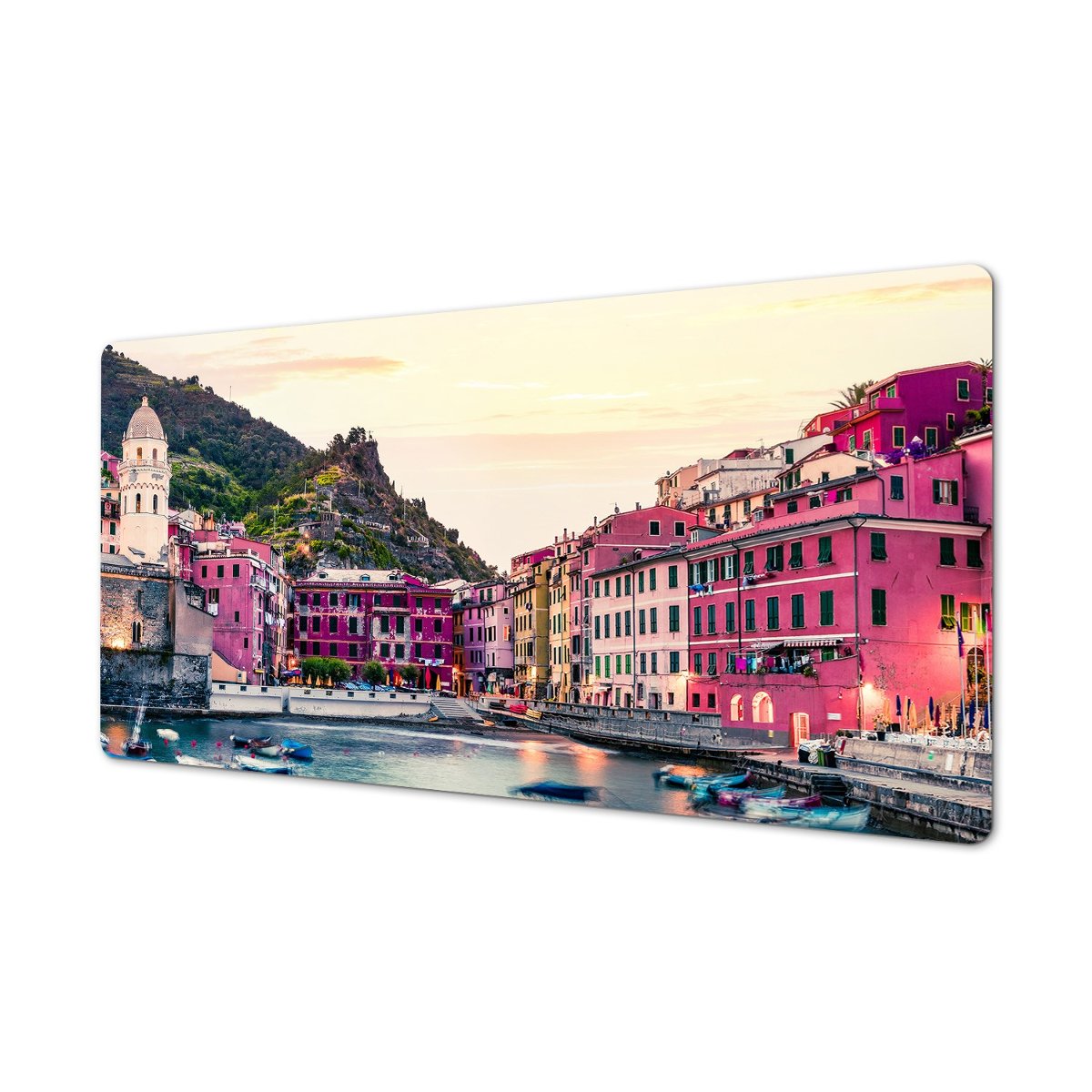 Mata ochronna blatu 120x60 Kolorowe miasto Włochy, ArtprintCave
