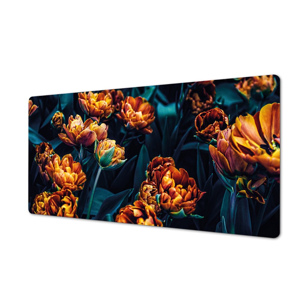 Do mieszkania winylowa mata Boho jesienne kwiaty, ArtprintCave