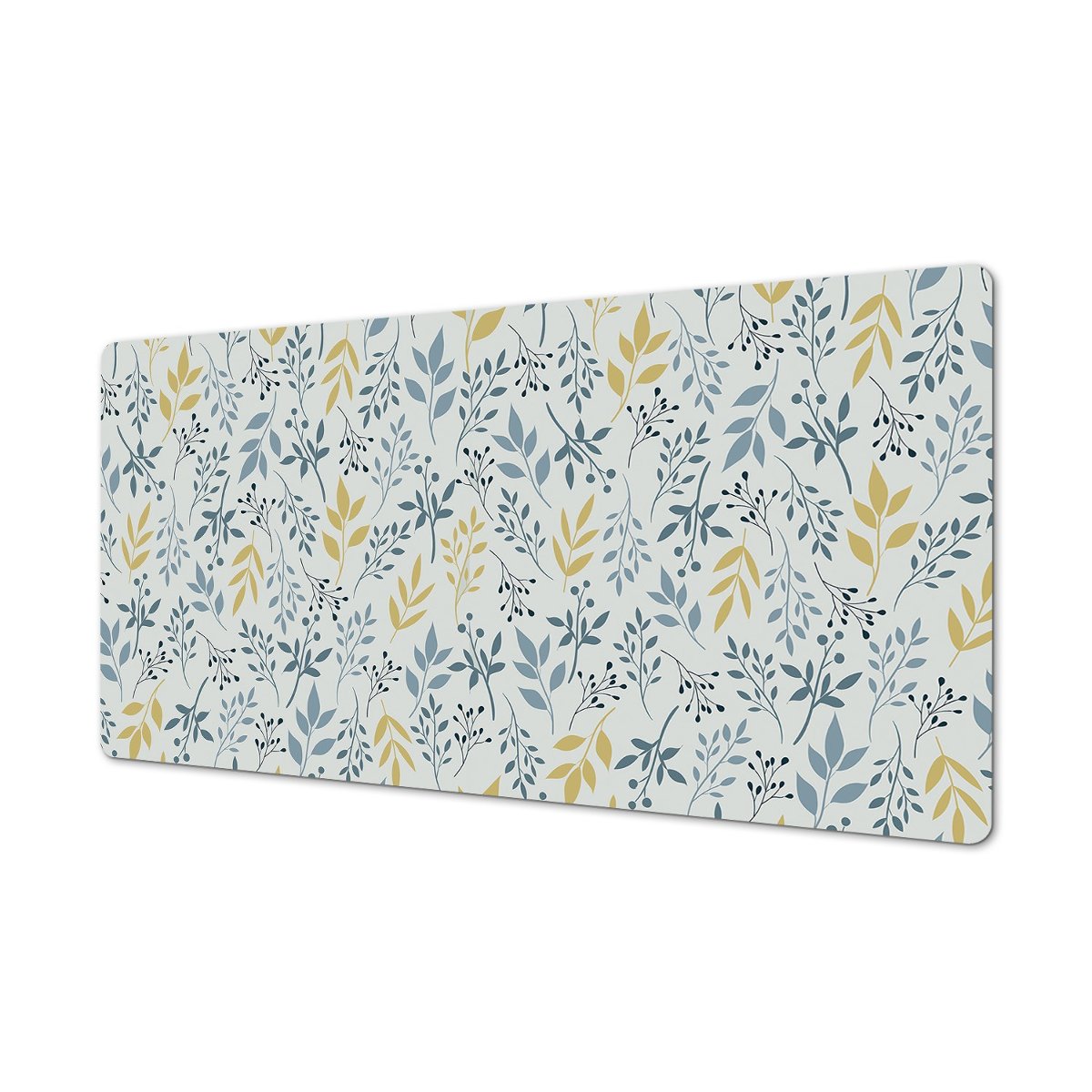 Modna ze wzorem winylowa mata Natura listki flora, ArtprintCave