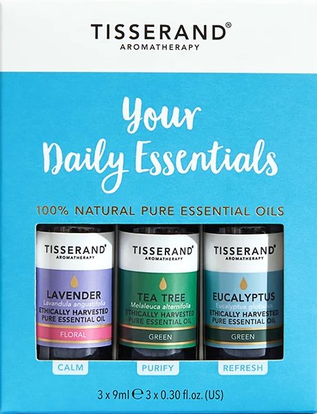 Tisserand Your Daily Essentials Kit - Zestaw olejków eterycznych (3 x 9 ml)