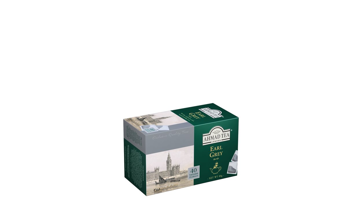 Ahmad Tea Earl Grey Herbata Expresowa 40 saszetek 80 g