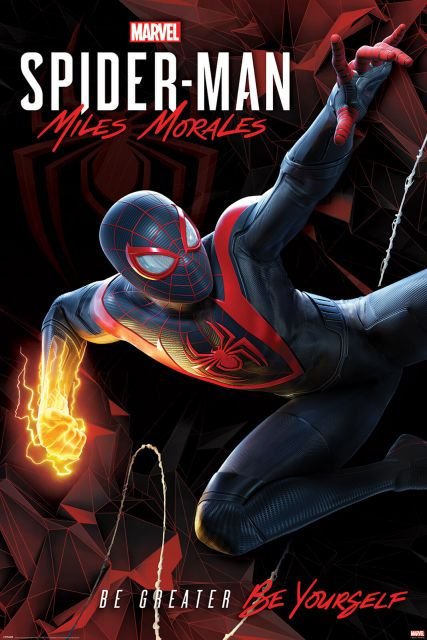 Spider-Man Miles Morales Cybernetic Swing - plakat 61x91,5 cm