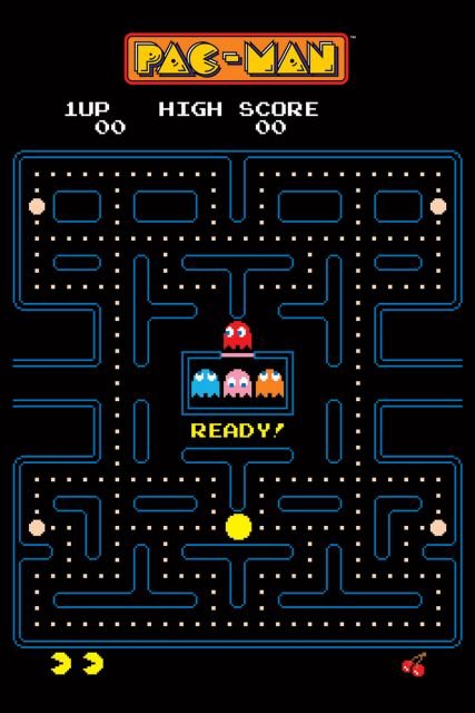 Pac-Man Maze - plakat 61x91,5 cm