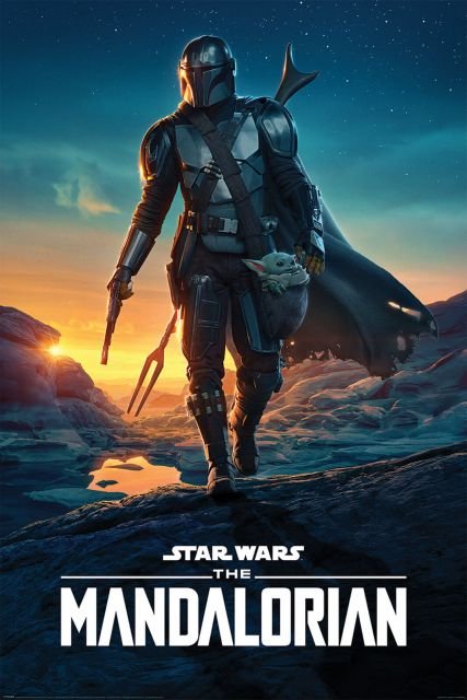 Star Wars The Mandalorian Nightfall - plakat 61x91,5 cm