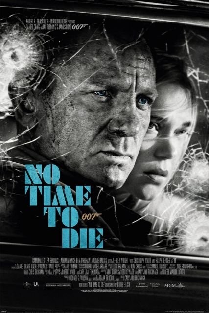 James Bond No Time To Die Noir - plakat 61x91,5 cm