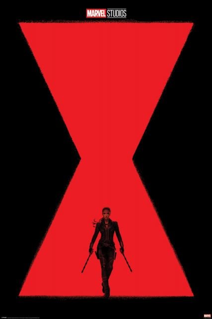 Black Widow Symbol - plakat 61x91,5 cm