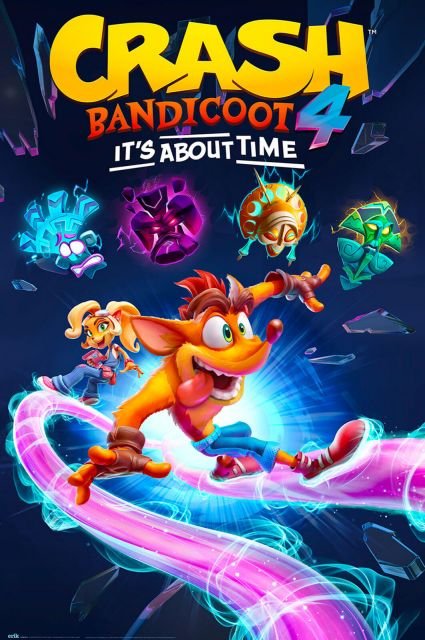 Crash Bandicoot It's About Me - plakat 61x91,5 cm