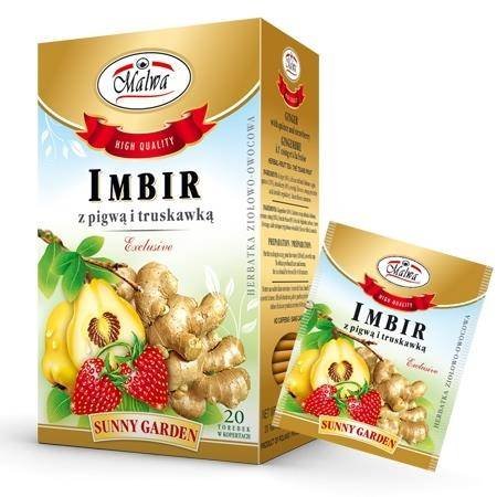 MALWA Herbata Imbir + pigwa + trusk. 20*2g MALWA 34MALHERIP
