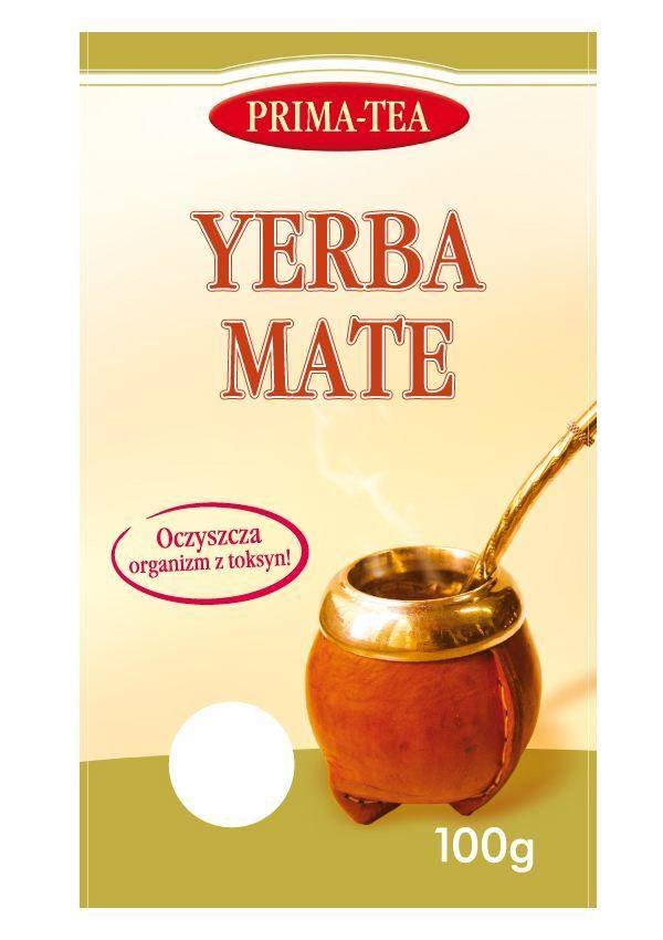 PRIMA-TEA Herbata YERBA MATE 100g PRIMA-TEA 34BIOHERYE