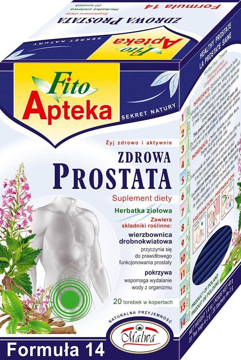 Malwa Herbata zdrowa prostata Formuła 14 EX'20