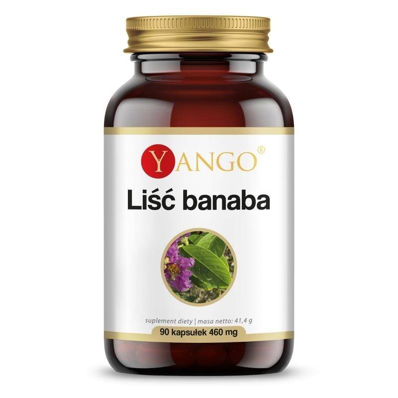 Ekstrakt z Liśći Banaba 90 kapsułek YANGO 1036547545