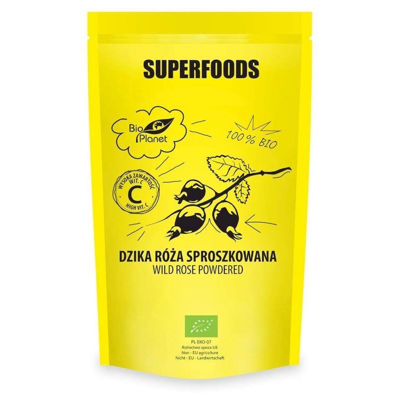 Bio Planet SUPERFOODS Dzika róża sproszkowana 150g BP5796