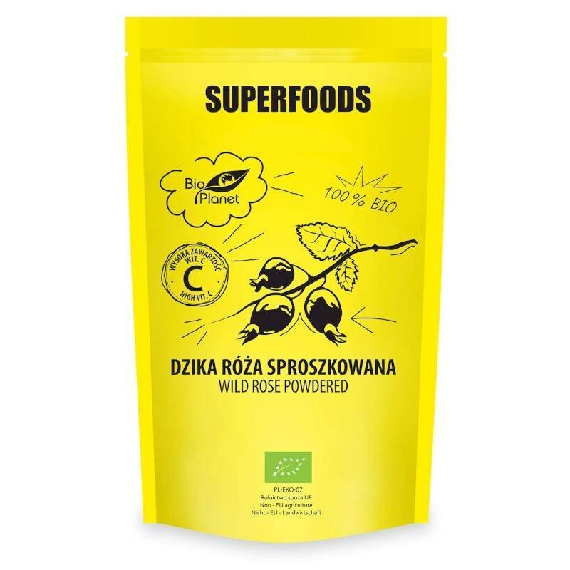 Bio Planet SUPERFOODS Dzika róża sproszkowana 150g BP5796