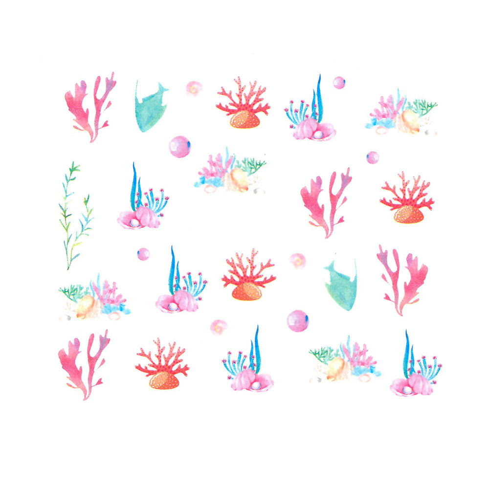 Allepaznokcie Naklejki wodne do paznokci Nr BN 1816