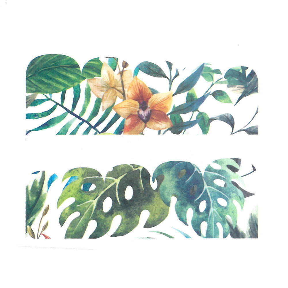 Allepaznokcie Naklejki wodne do paznokci Nr BN 970