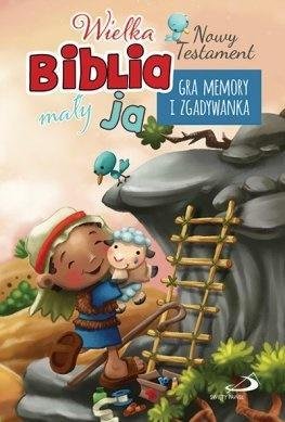 Edycja Św. pawła Wielka Biblia i mały ja Gra memory i zgadywanki Nowy Testament - karty 5907564025959