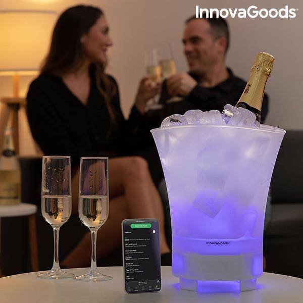 Pojemnik z LEDami i głośnikiem Sonice InnovaGoods