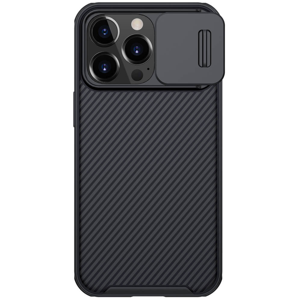 Nillkin CamShield Pro Case pancerne etui pokrowiec osłona na aparat kamerę iPhone 13 Pro czarny