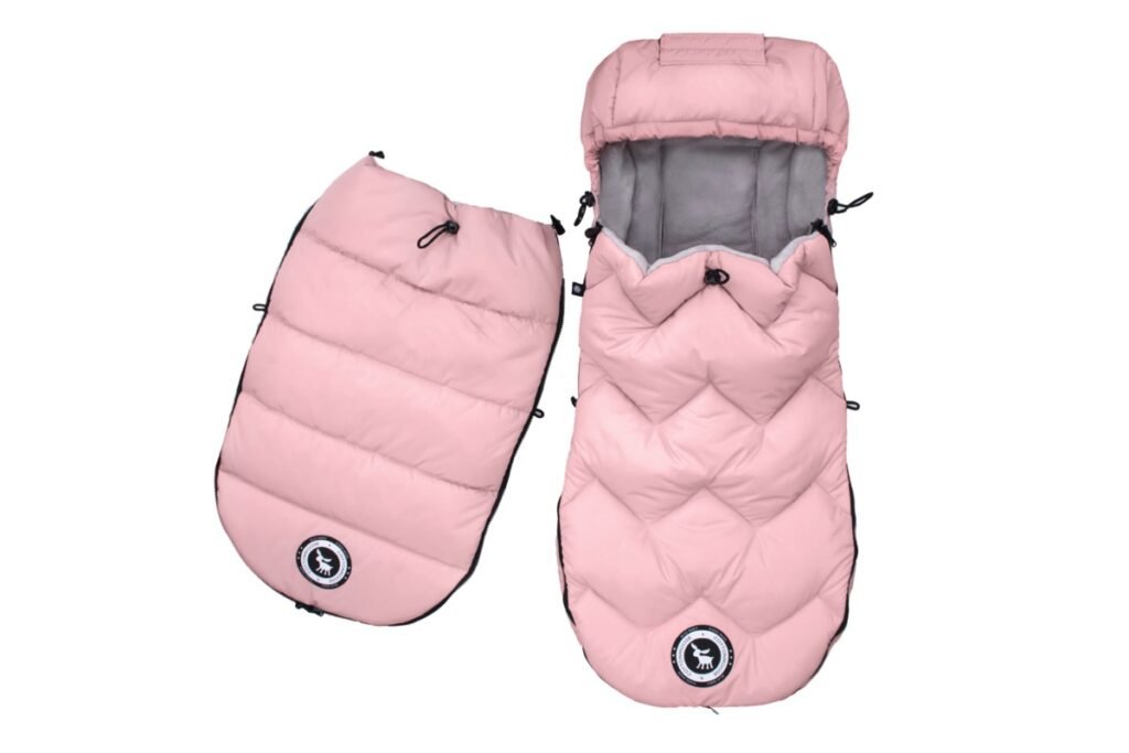 CottonMoose śpiworek Arctic pink