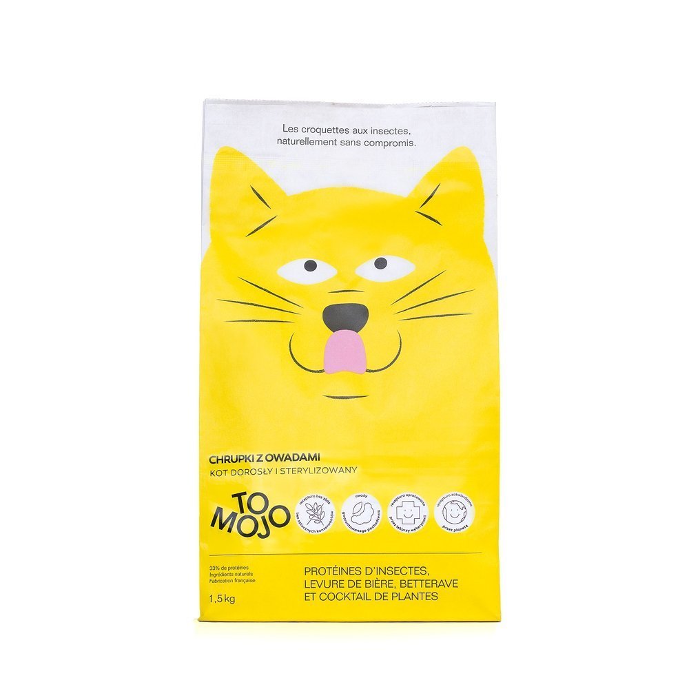 ENTOMOJO/SAS TOMOJO karma z insektów dla kotów (2,5kg)