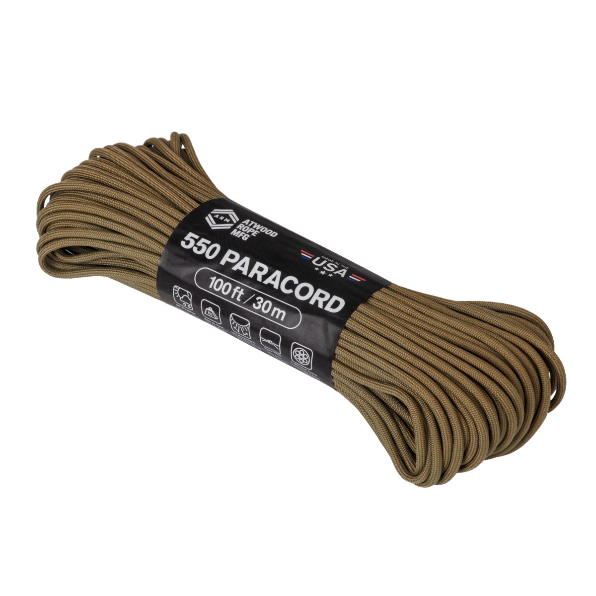 Paracord Linka Helikon 550 Coyote 30 m (CD-PC1-NL-11) H CD-PC1-NL-11