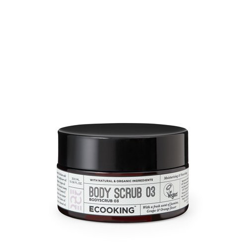 Ecooking ECOOKING Body scrub 03 - Scrub do ciała o zapachu jaśminu, winogron i kwiatu pomarańczy 350g 61189