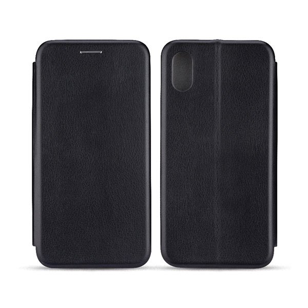 NoName Etui Book Magnetic iPhone Xs czarny/blac k