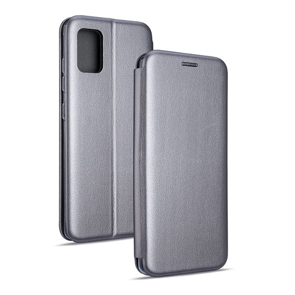 NoName Etui Book Magnetic Samsung M51 stalowy/steel FOR004908
