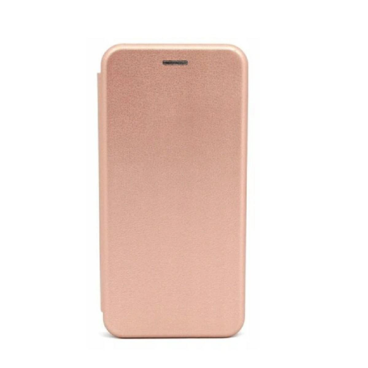 Samsung No name Etui Book Magnetic S20+ G985 różowo-złoty/rosegold