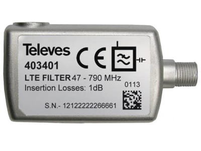 Televes LTE60 403401 Filtr LTE 5...790MHz selektywny 235_20170829112437