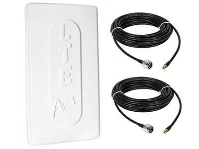 ART Antena zewn. DUAL LTE 1800MHz 17dBi 2x gniazdo N żeńskie KMARTMOU0AT411W