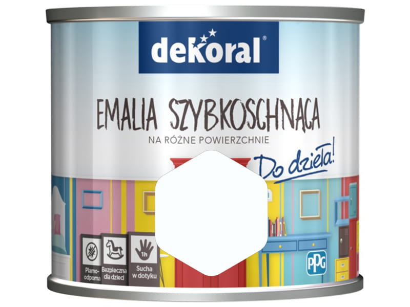 Dekoral Emalia Szybkoschnąca Białe Szaleństwo 0,5L