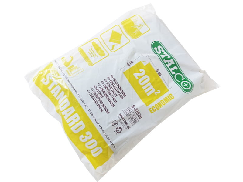 Folia malarska LDPE 300g Standard 4x5m 20m2 S-47630